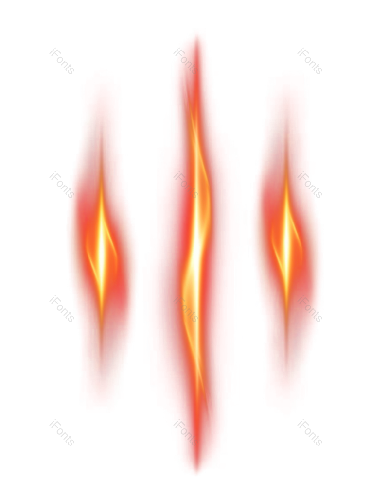 形状图片,科技元素,火焰PNG,火光免抠素材